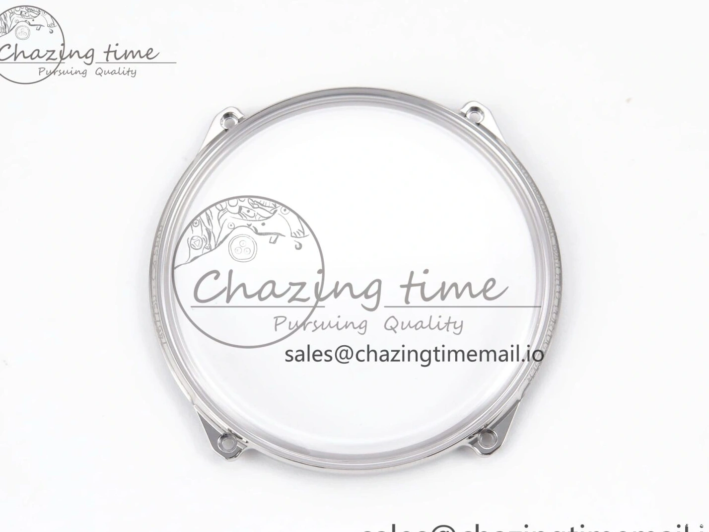 MIROTIME 0302 OnTrend Portugieser Automatic 42mm SS APSF 1:1 Best Edition White RG Dial on Black Leather Strap A 7010